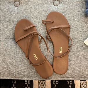 Brown Tkees Mia Napa sandals